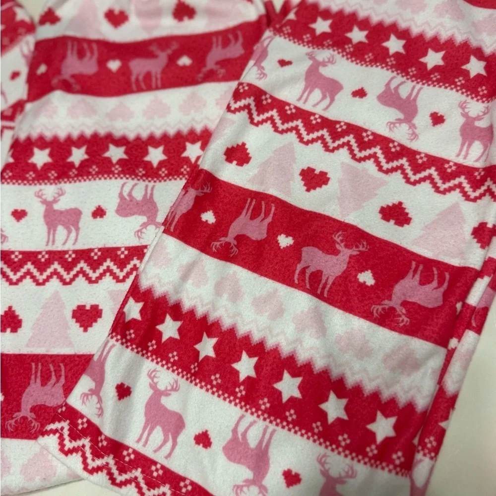 PJ & PRESENTS CHRISTMAS PAJAMA SET LITTLE GIRL size 10/12